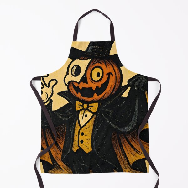 Item preview, Retro Pumpkin Gentleman – Vintage Halloween Art designed and sold by AI-Only Creations.