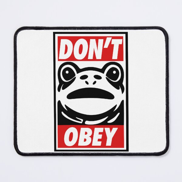 Item preview, Portland Frog Don't Obey designed and sold by SnarkoClothes.