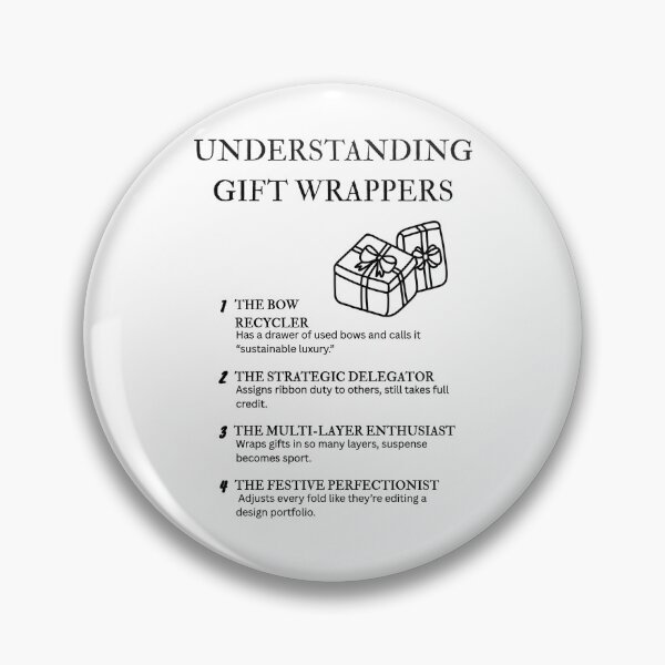 Item preview, Understanding Gift Wrappers – Relatable Christmas Wrapping Fun designed and sold by PsyFlow35.