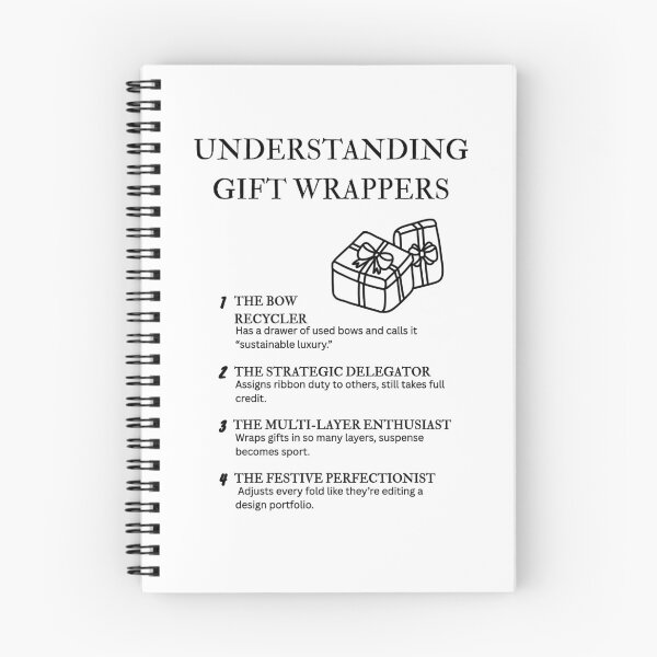 Item preview, Understanding Gift Wrappers – Relatable Christmas Wrapping Fun designed and sold by PsyFlow35.