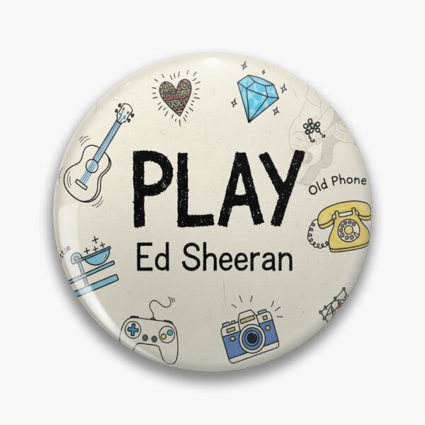 Artikelvorschau, Play von Ed Sheeran entworfen und verkauft von CuteDesignFinds.