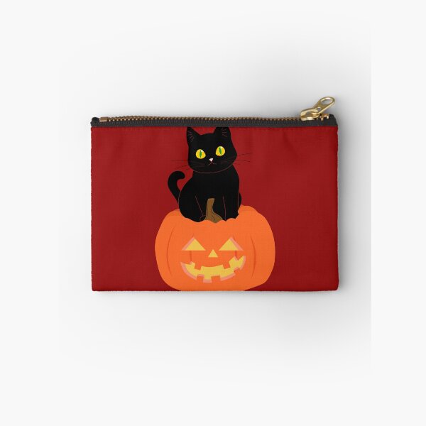 Item preview, Black cat and pumpkin, black cat on top of the pumpkin, Halloween month designed and sold by Aome22.