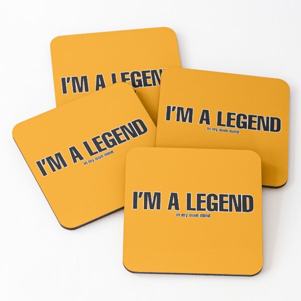 Item preview, I'M A LEGEND (in my own mind) designed and sold by Supernightwing.