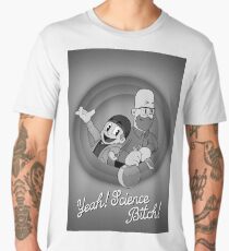 Breaking Bad - Science B*tch! (Cartoon Breaking Bad Quote) Men's Premium T-Shirt
