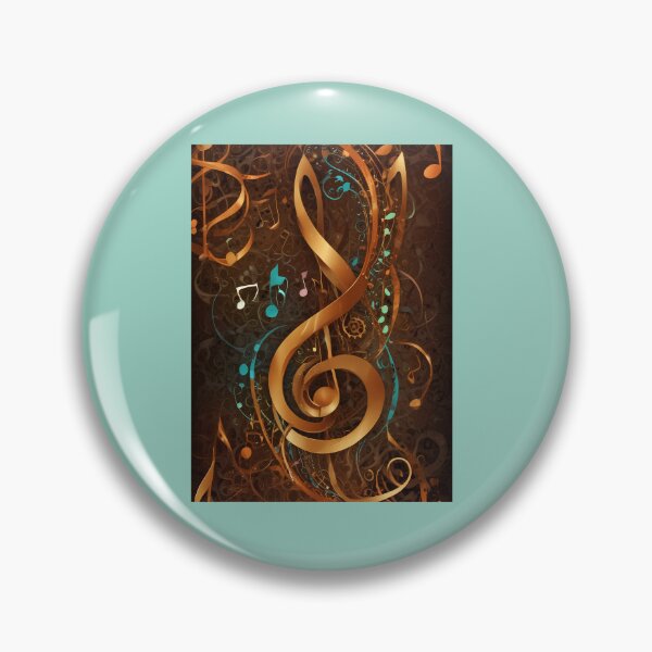 Item preview, Musical-Notes-Flowing-Pattern-Print-Design designed and sold by RossIsaac57.