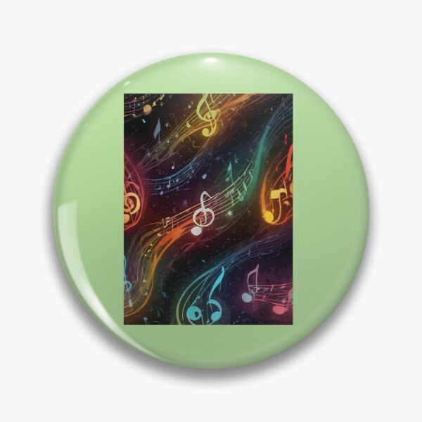 Item preview, Musical-Notes-Flowing-Pattern-Print-Design designed and sold by RossIsaac57.