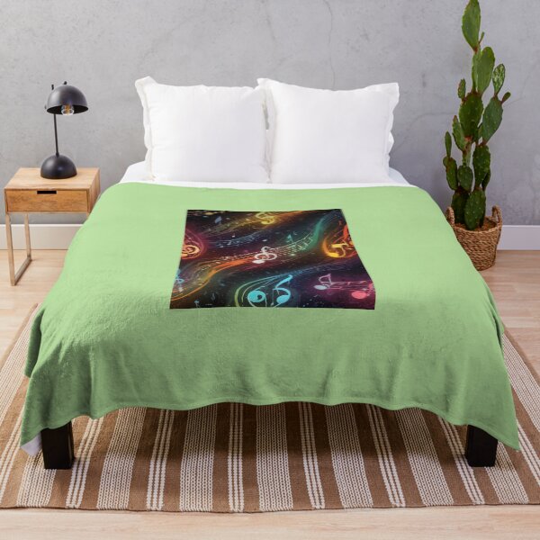 Item preview, Musical-Notes-Flowing-Pattern-Print-Design designed and sold by RossIsaac57.