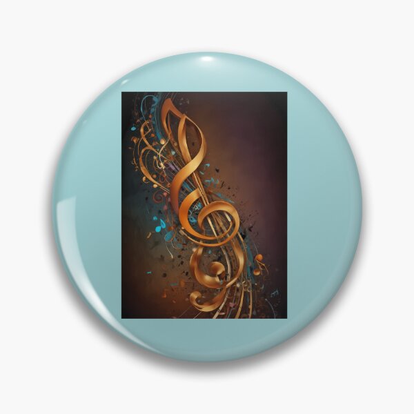 Item preview, Musical-Notes-Flowing-Pattern-Print-Design designed and sold by RossIsaac57.