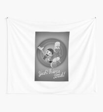 Breaking Bad - Science B*tch! (Cartoon Breaking Bad Quote) Wall Tapestry