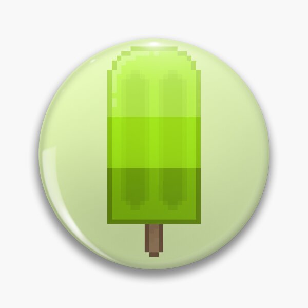 Item preview, Pixelart Lime Green Icepop designed and sold by Lilac-Cat.