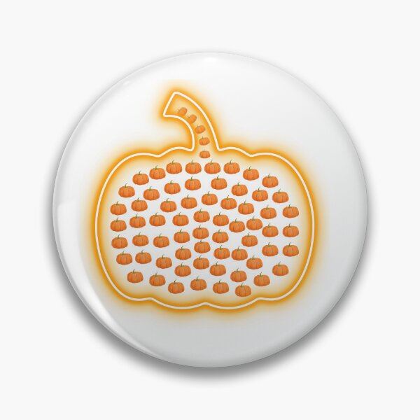 Item preview, Glowing Neon Pumpkin Patch - Spooky Halloween Jack-O'-Lantern Design designed and sold by TheRosyCanvas.