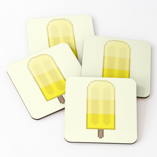 Item preview, Pixelart Yellow Icepop designed and sold by Lilac-Cat.