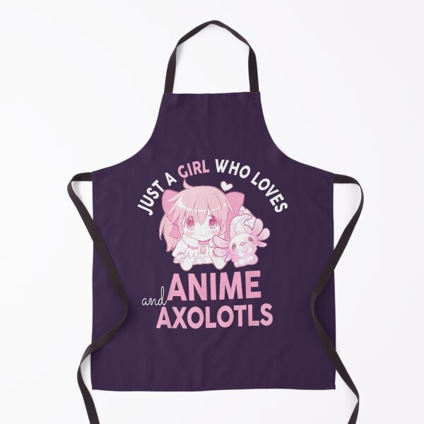 Item preview, Cute Kawaii Anime Axolotl Girl Pink By Merch, Limited Edition, Perfect Gift For You And Friends designed and sold by luanajardelp.
