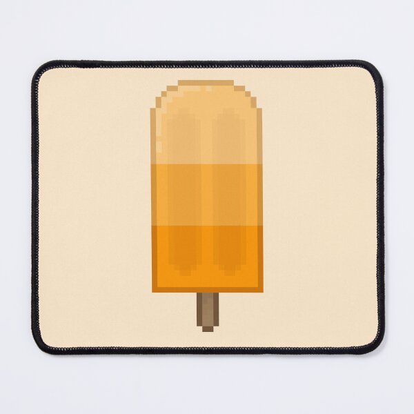 Item preview, Pixelart Orange Icepop designed and sold by Lilac-Cat.
