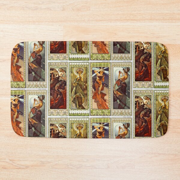 Item preview, Alphonse Mucha Moon And Stars designed and sold by SummerlandsArt.
