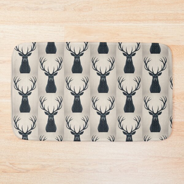 Item preview, Silent Stag - Minimal Geometric Deer designed and sold by MagicWander.