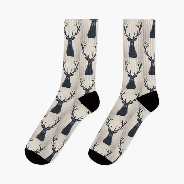 Item preview, Silent Stag - Minimal Geometric Deer designed and sold by MagicWander.