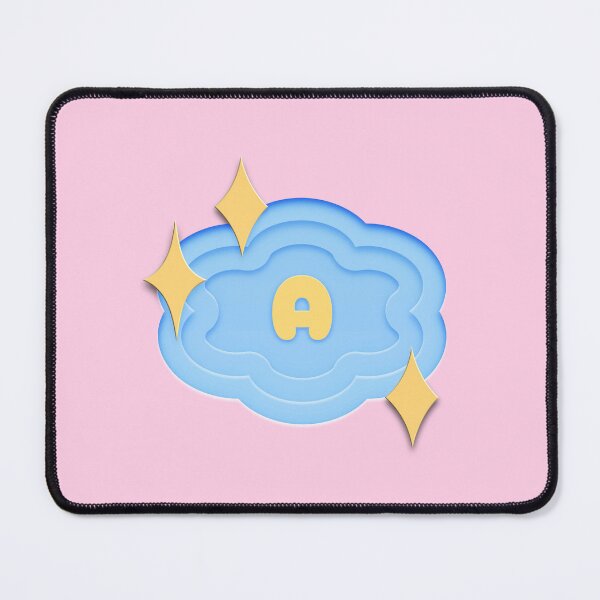 Item preview, Cloud Paper Cut Out - 3D Letter A designed and sold by hojhojart.