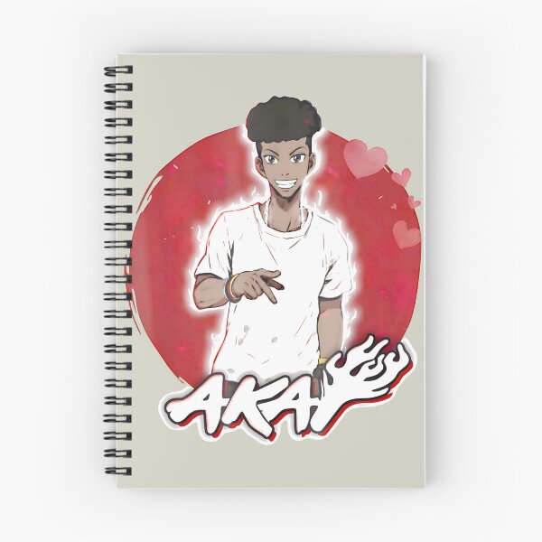 Item preview, Akai Cool Anime Boy Red Hearts Design By Merch, Limited Edition, Perfect Gift For You And Friends designed and sold by luanajardelp.