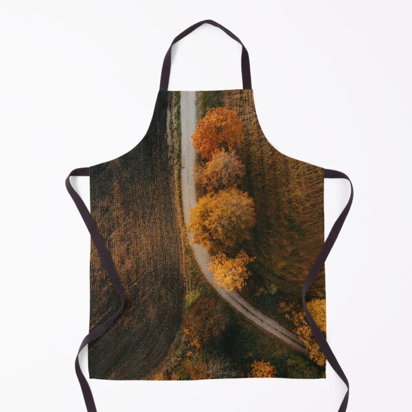 Item preview, Autumn Road Through Golden Fields Drone View designed and sold by asun5.