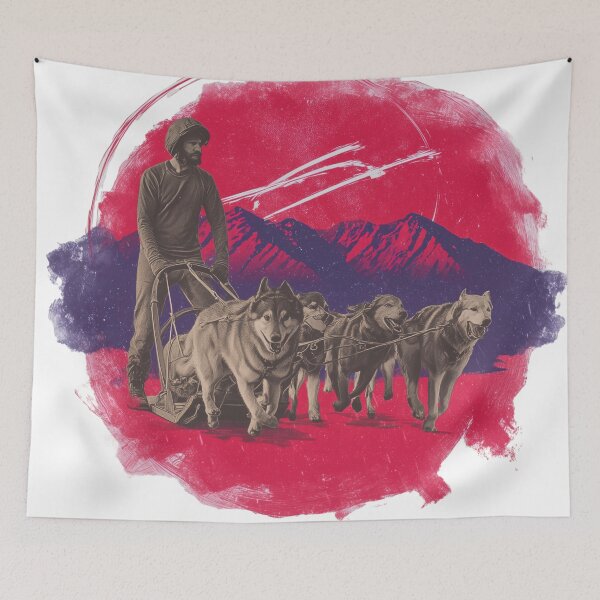 Item preview, Sled Dog Adventure Gift For Dog Sleder designed and sold by ikidyounot.