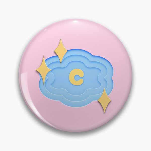 Item preview, Cloud Paper Cut Out - 3D Letter C designed and sold by hojhojart.