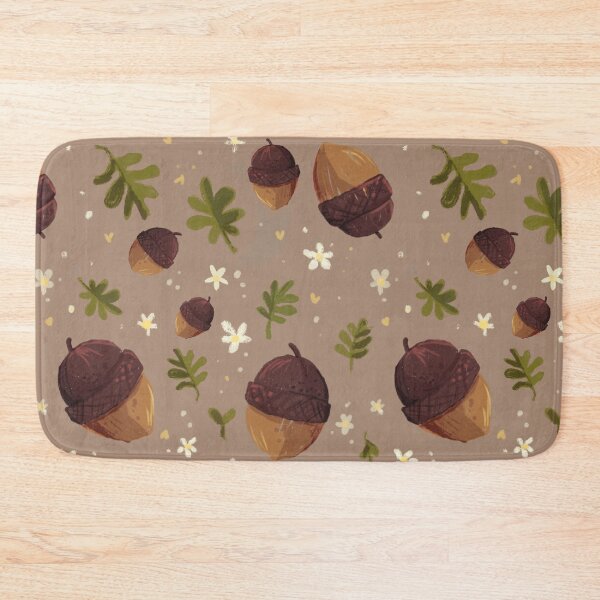 Item preview, Nuts for fall pattern by nennochan designed and sold by nennochan.