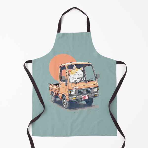 Item preview, Cute Cat Driving Kei Truck By Merch, Limited Edition, Perfect Gift For You And Friends designed and sold by BROSHERYLSHOP.