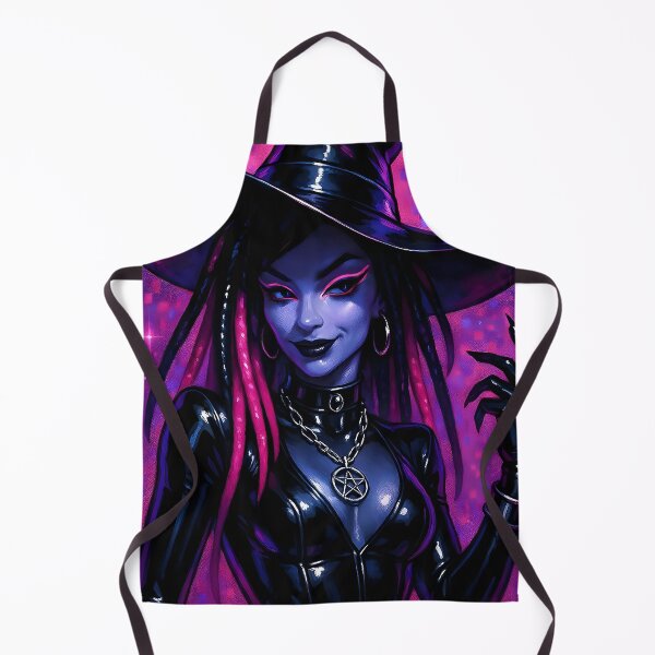 Artikelvorschau, Y2K Cyber Goth Hexe Halloween Kunst entworfen und verkauft von AI-Only Creations.