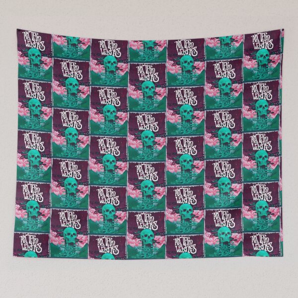 Item preview, All them witches skull  purple ATW design  designed and sold by LauerTeresa75.