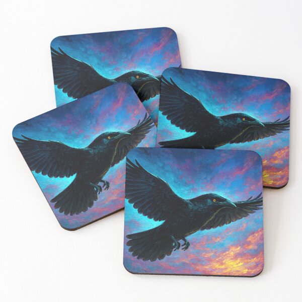 Item preview, Mystical flight at dusk on Halloween designed and sold by Sigtrix.