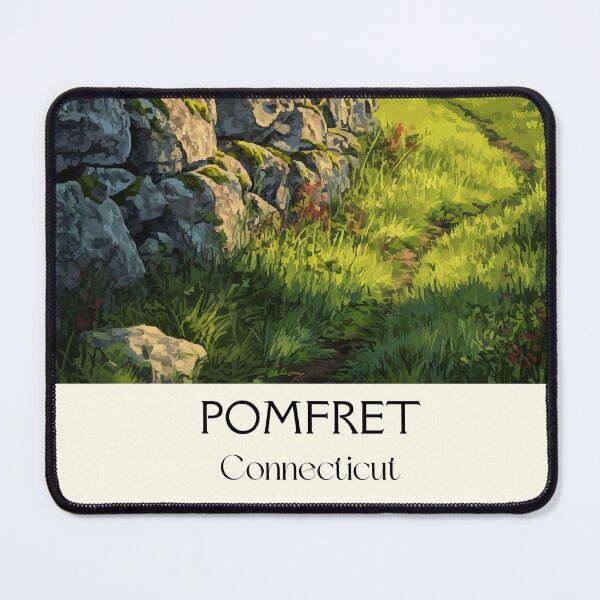 Item preview, Pomfret Connecticut Stone Wall Landscape Art Print designed and sold by TuncGK.