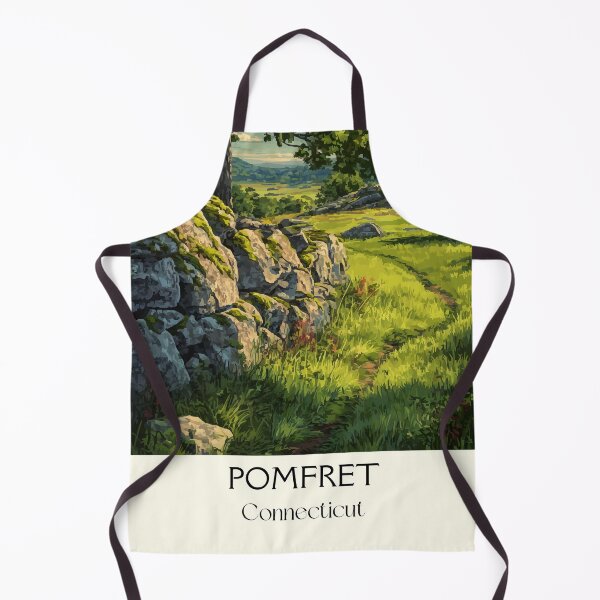 Item preview, Pomfret Connecticut Stone Wall Landscape Art Print designed and sold by TuncGK.