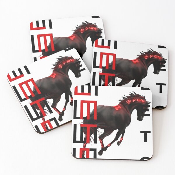 Item preview, LETO Neon Horse Glyph Symbol designed and sold by MatilKyla.