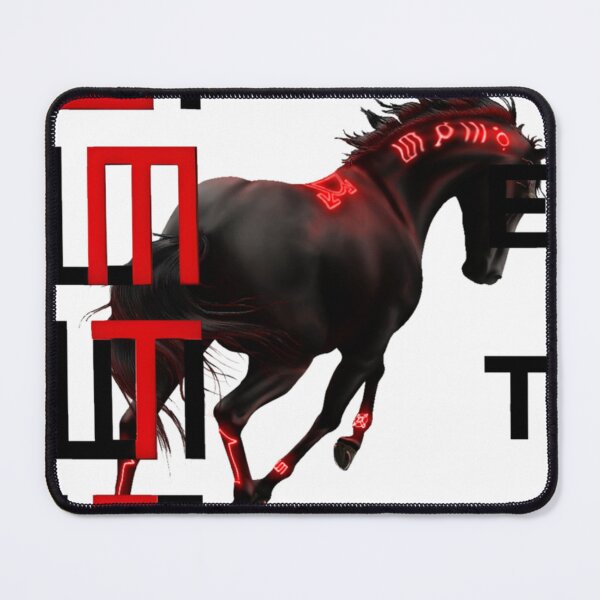 Item preview, LETO Neon Horse Glyph Symbol designed and sold by MatilKyla.
