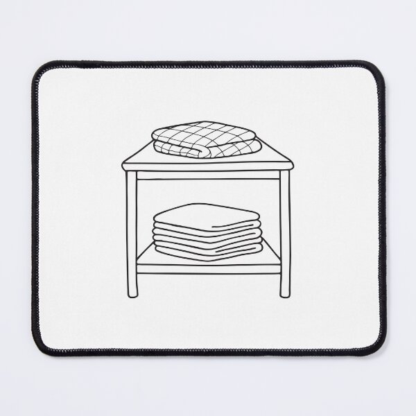 Item preview, A tablecloth folded neatly on a shelf in the laundry room designed and sold by rasagamastore.