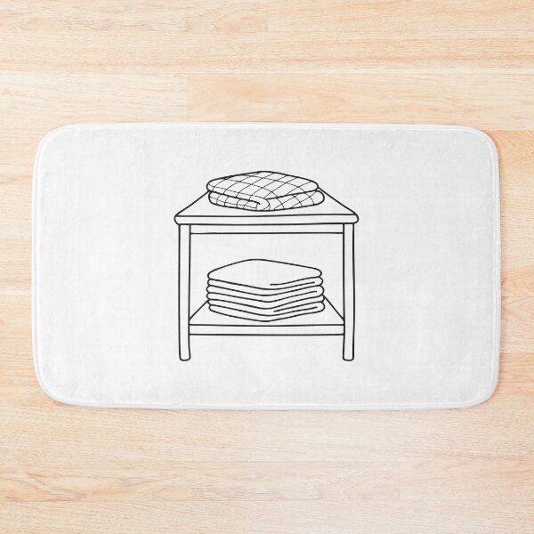 Item preview, A tablecloth folded neatly on a shelf in the laundry room designed and sold by rasagamastore.