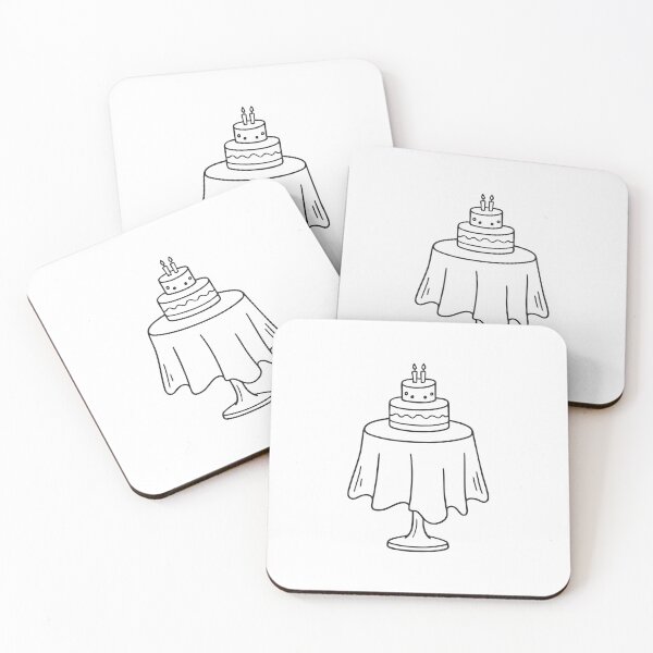 Item preview, A tablecloth placed under a cake stand at a birthday party designed and sold by rasagamastore.
