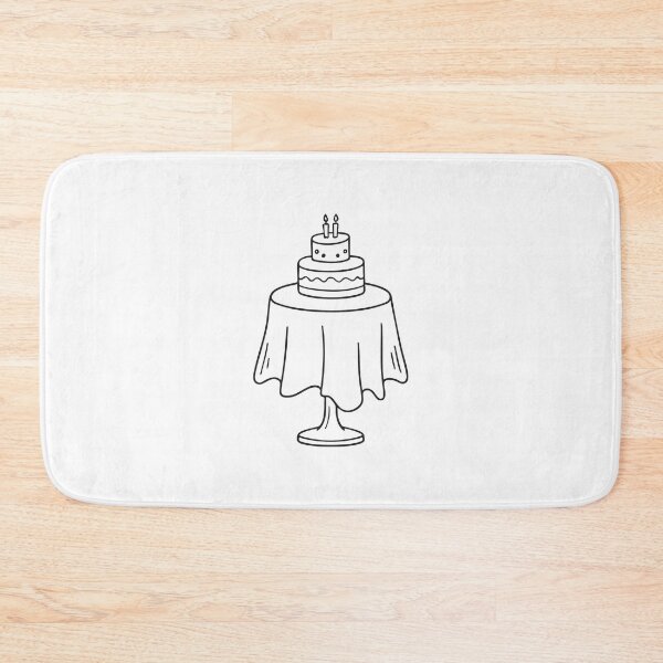 Item preview, A tablecloth placed under a cake stand at a birthday party designed and sold by rasagamastore.