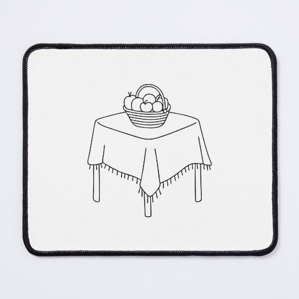 Item preview, A tablecloth with fruit basket on top table in a kitchen corner designed and sold by rasagamastore.