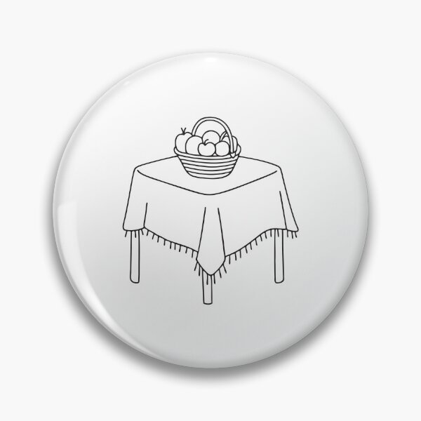 Item preview, A tablecloth with fruit basket on top table in a kitchen corner designed and sold by rasagamastore.