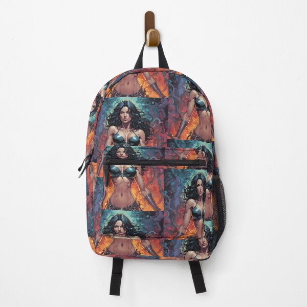 Item preview, She the Slayer - Beautiful Fantasy art designed and sold by Vintage Designs +.