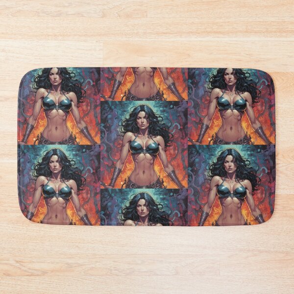 Item preview, She the Slayer - Beautiful Fantasy art designed and sold by Vintage Designs +.
