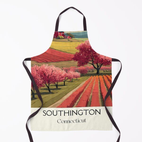 Item preview, Southington Connecticut Apple Country Art Print designed and sold by TuncGK.