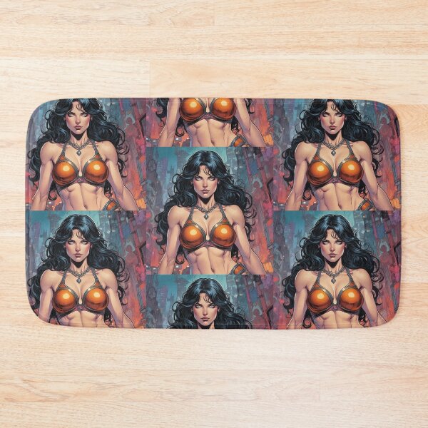 Item preview,  She the Slayer - Beautiful Fantasy art designed and sold by Vintage Designs +.