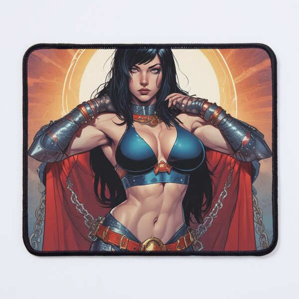 Item preview, She the Slayer - Beautiful Fantasy art designed and sold by Vintage Designs +.