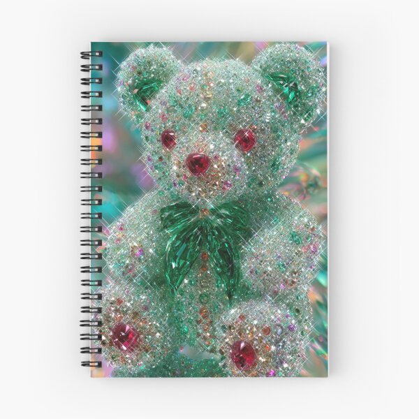 Item preview, Upgrade your look with Emerald Glitter Teddy Art designed and sold by AngelHomes1.