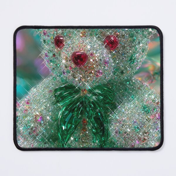 Item preview, Upgrade your look with Emerald Glitter Teddy Art designed and sold by AngelHomes1.