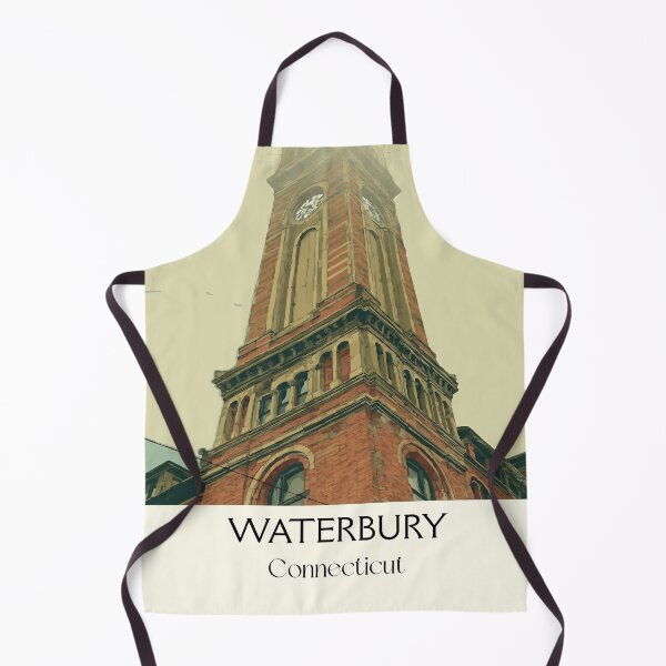 Item preview, Waterbury Connecticut Brass City Clock Tower Art Print designed and sold by TuncGK.