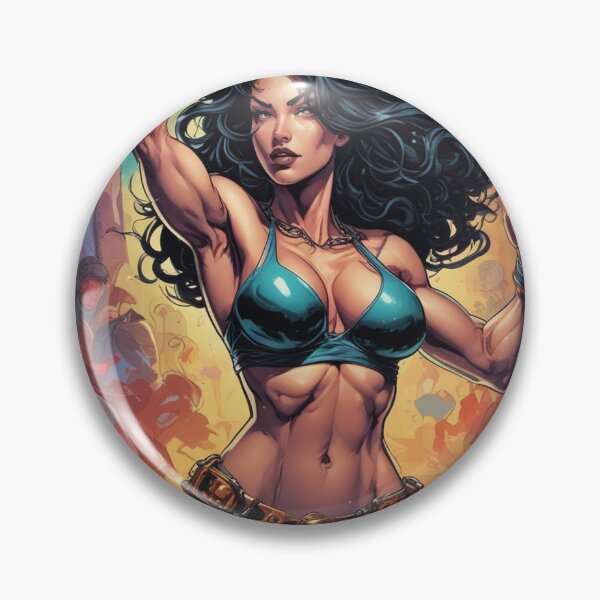 Item preview,  She the Slayer - Beautiful Fantasy art designed and sold by Vintage Designs +.